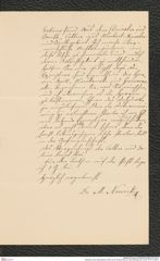 Nachlass Franz Steindachner, Brief von M. Nowicki-Sila an Franz Steindachner, Inv.Nr. 370.10, Seite 3